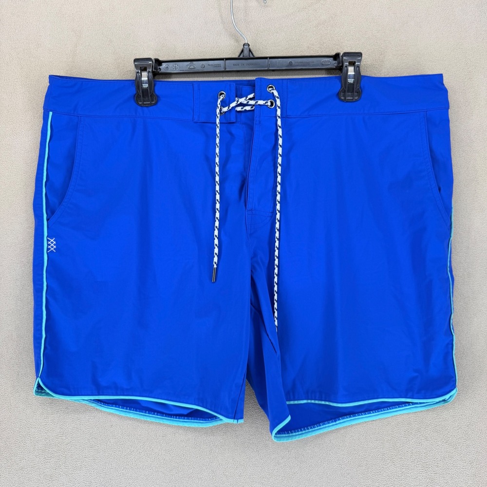 RHONE‎ Mens Size 40 Blue Swim Trunks Shorts Board Shorts Fall 2019 Style 100135